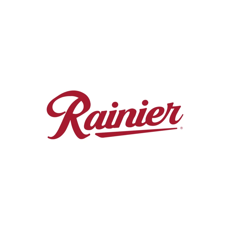 rainier brewing company Throw Pillow