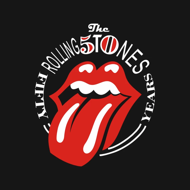 The Rolling Stones Fifty Years Mouse Pad
