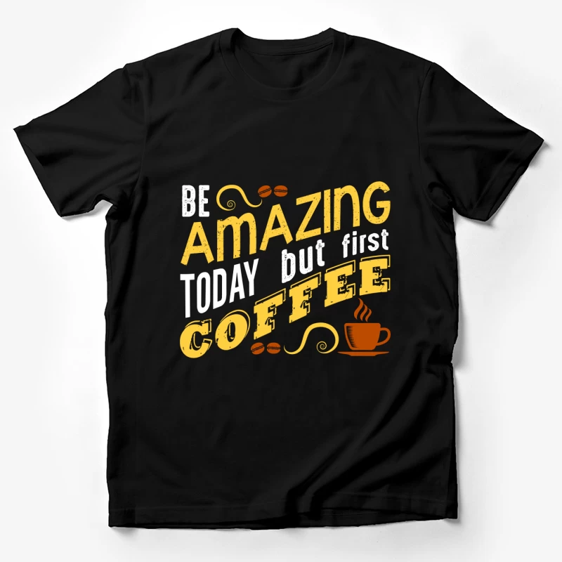 Commencez la Journée avec du Café et de l'Inspiration Homme T-Shirt