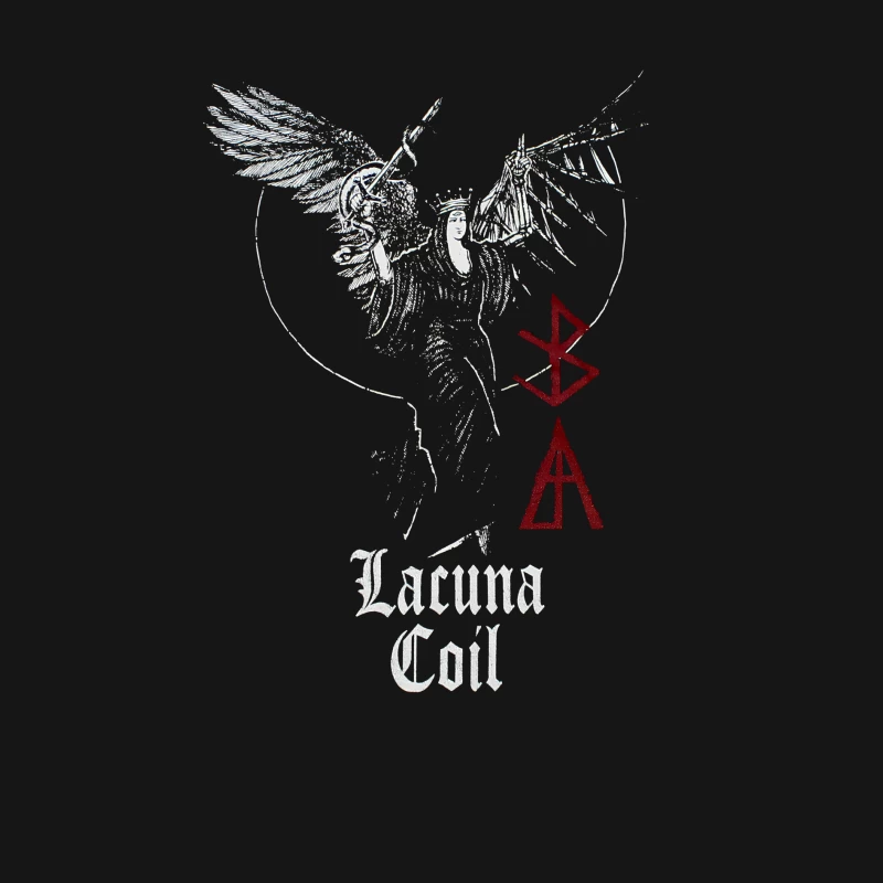 Lacuna Coil Layers of Time Male Long Sleeve T-Shirt