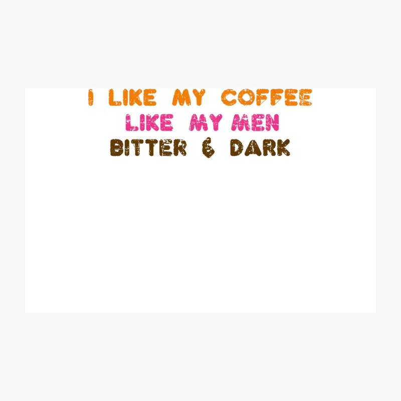 Humorous Coffee and Men Comparison Typography Travel Mug