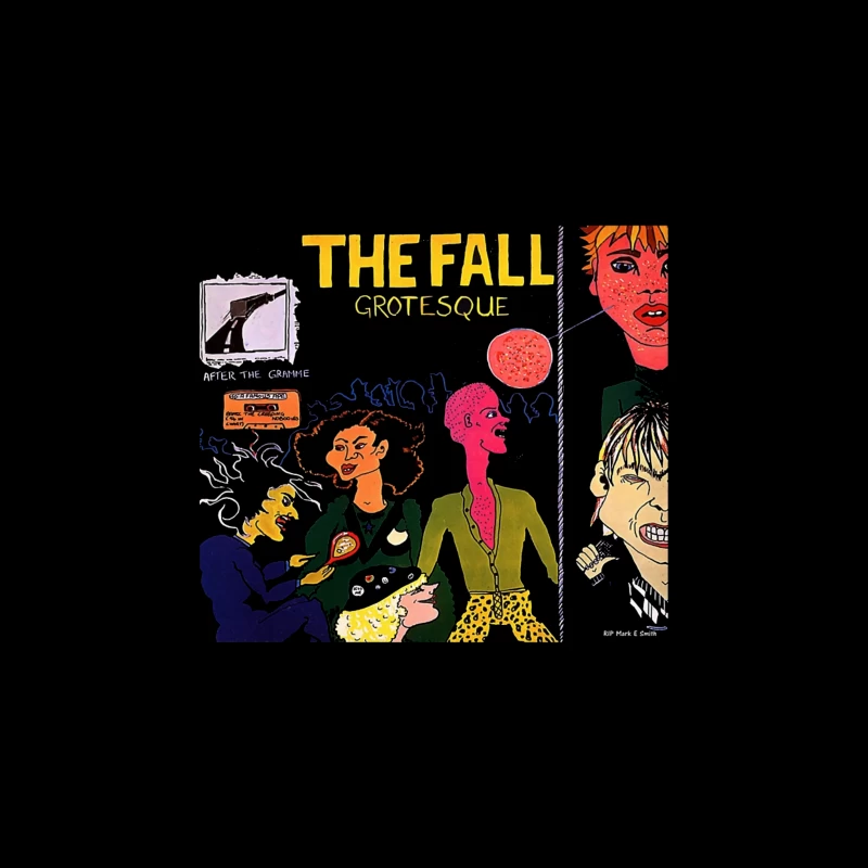 The Fall's "Grotesque" Post-Punk Album Cover Illustration Travel Mug