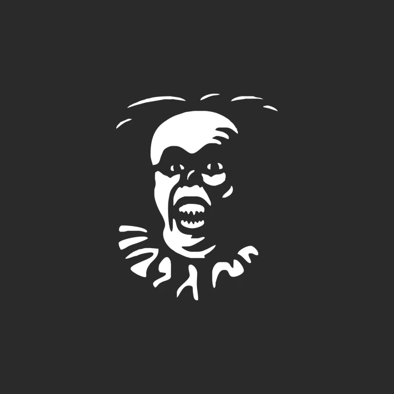 Clown ES Nerd Retro Horror Fun Baseball Cap