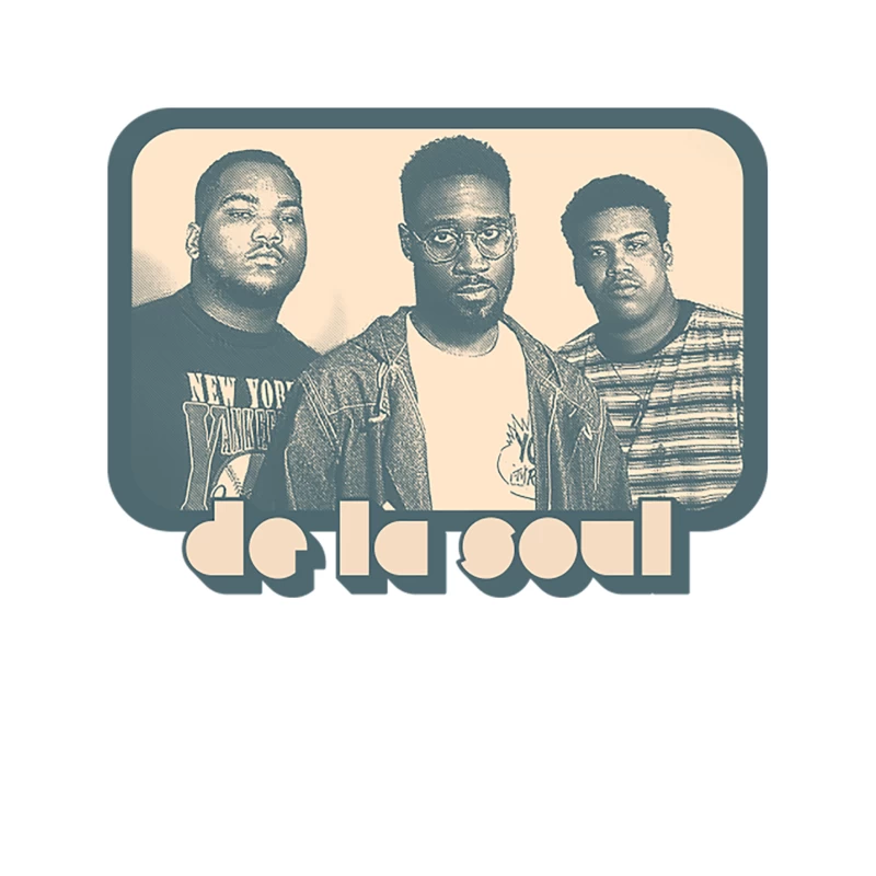 De La Soul  Retro Style Fan Art Design Tapestry