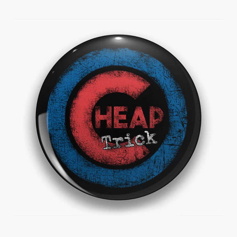 Cheap Trick Vintage Logo Pin