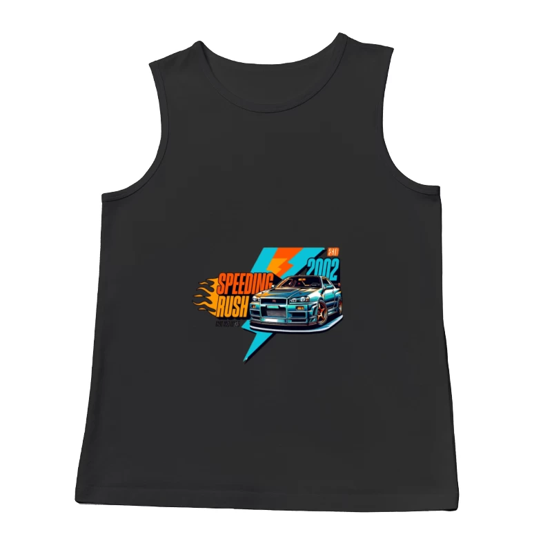 Nissan Skyline Autoillustration 2002 Herren Tanktops