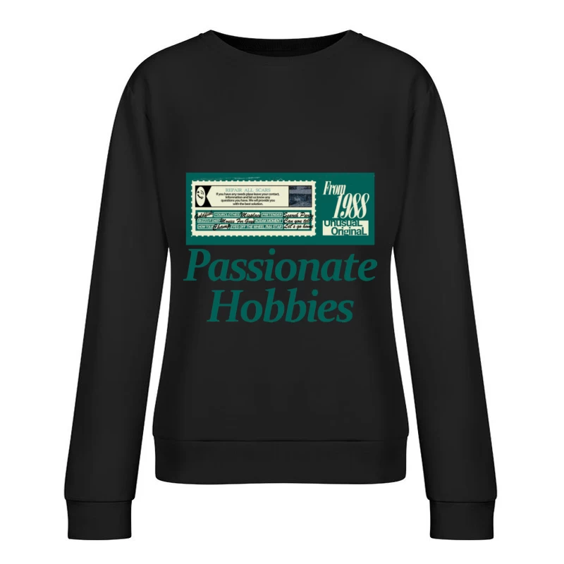 Ungewöhnliche Originale von 1988 Damen Pullover Sweatshirt