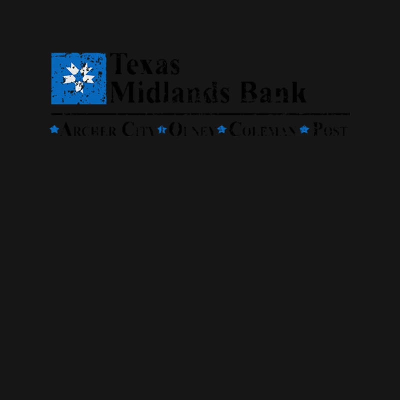 Texas Midlands Bank distressed Mouse Pad