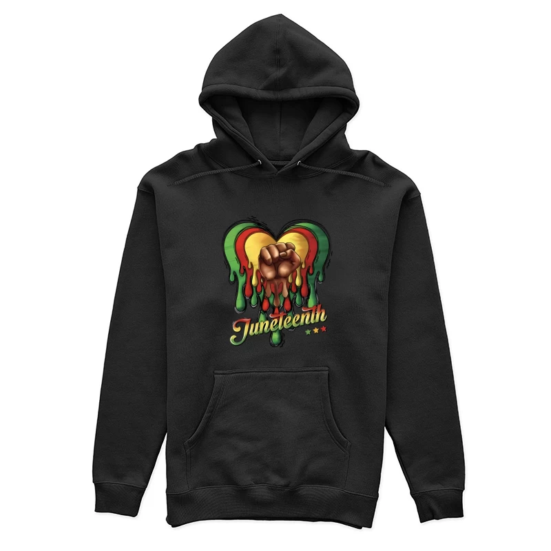 Juneteenth Feier Illustration Damen Pullover Hoodie