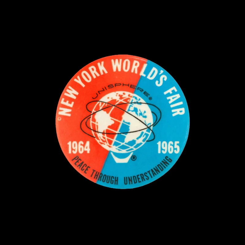 new york world's fair Throw Pillow