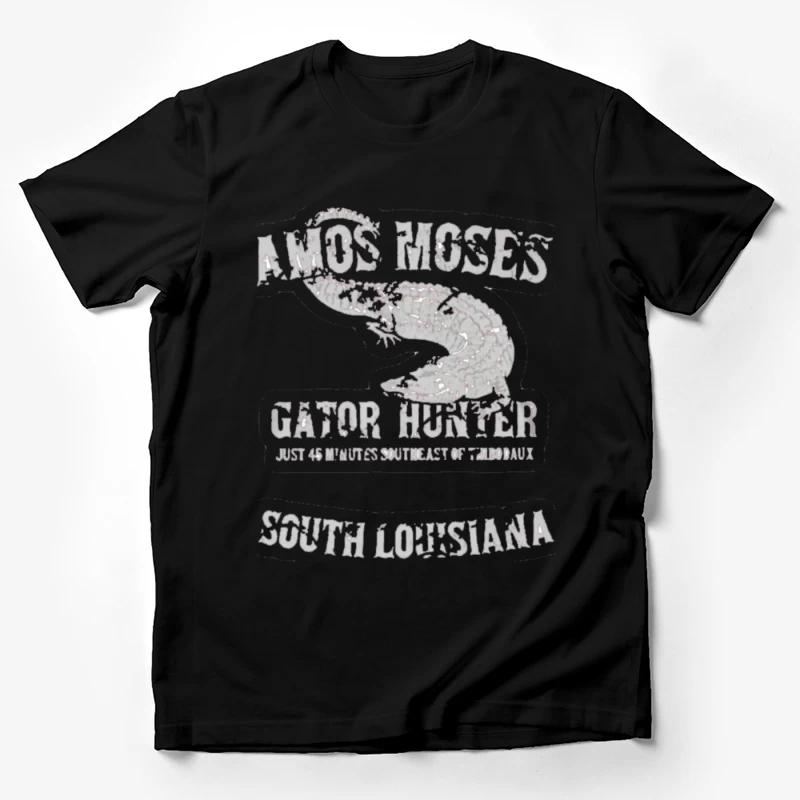 Amos Moses Alligator Trapper 2 Male T-Shirt