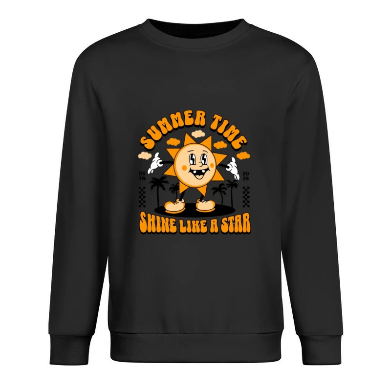 Sourire Soleil d'Été Homme Sweat-shirt à enfiler