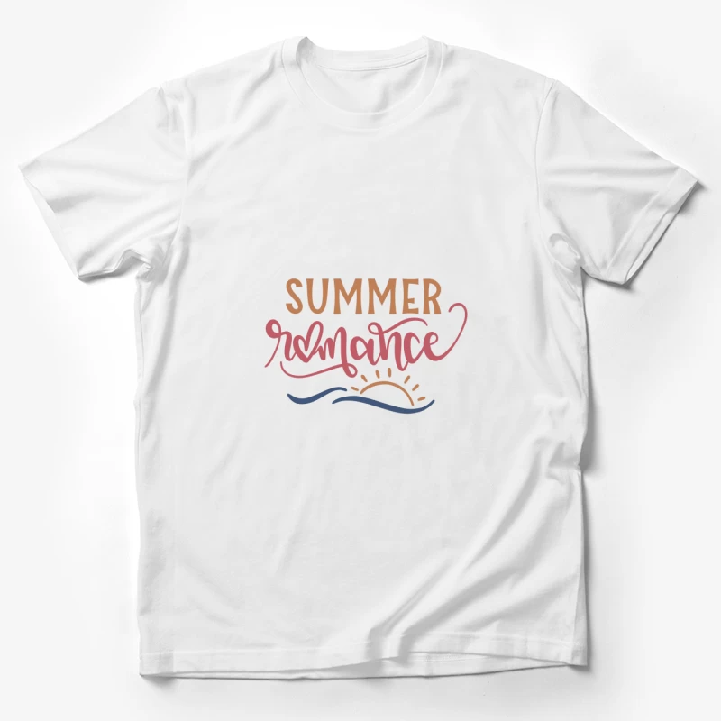 Été Romantique au Coucher du Soleil Homme T-Shirt