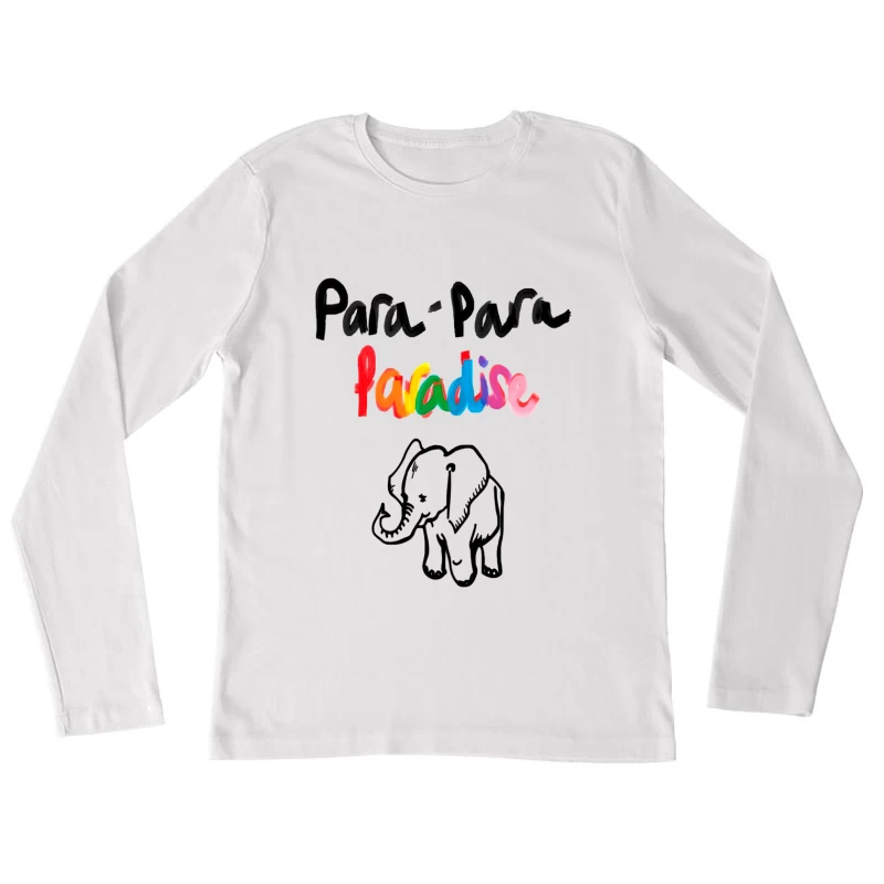 Coldplay Para Para Paradise Female Long Sleeve T-Shirt