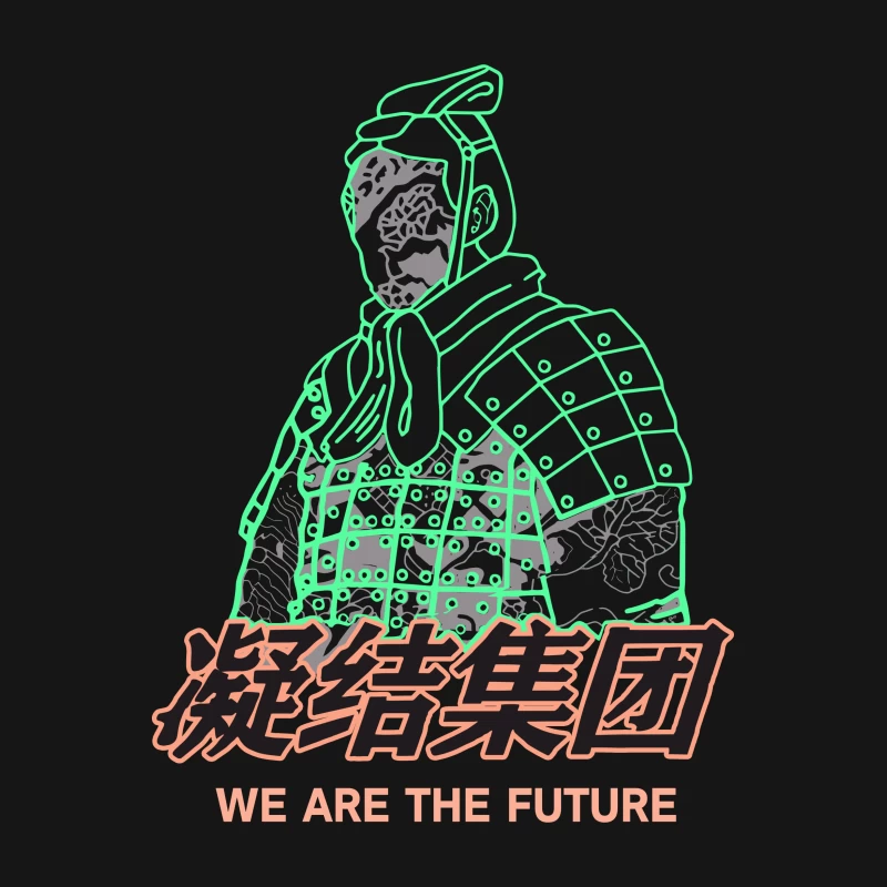 Futuristische Kriegerkunst Damen T-Shirt