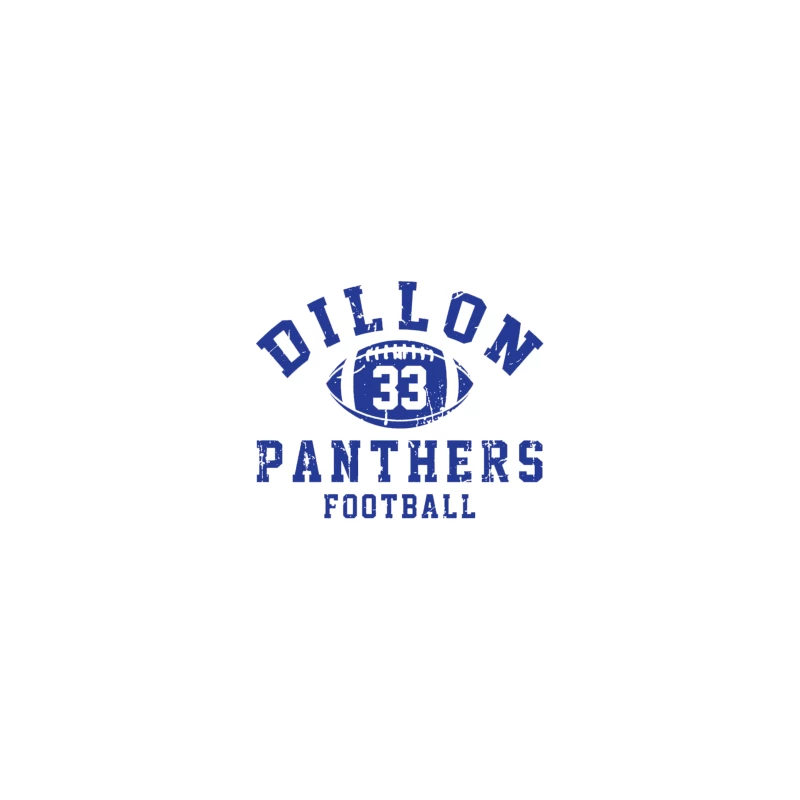 Dillon High Panthers Football 2006 2 Desk Mat