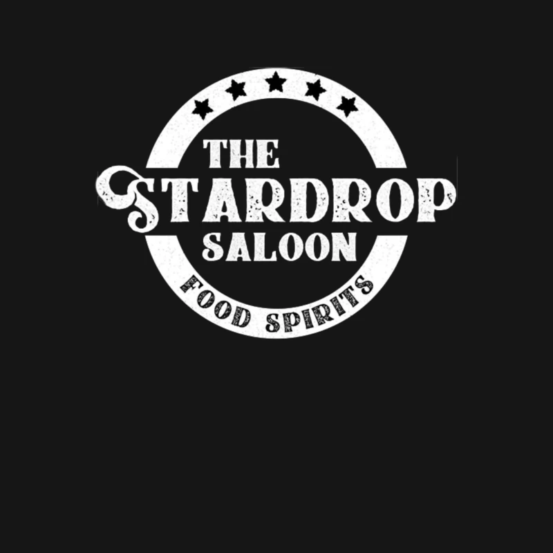 Stardrop Saloon Pub Logo Male T-Shirt