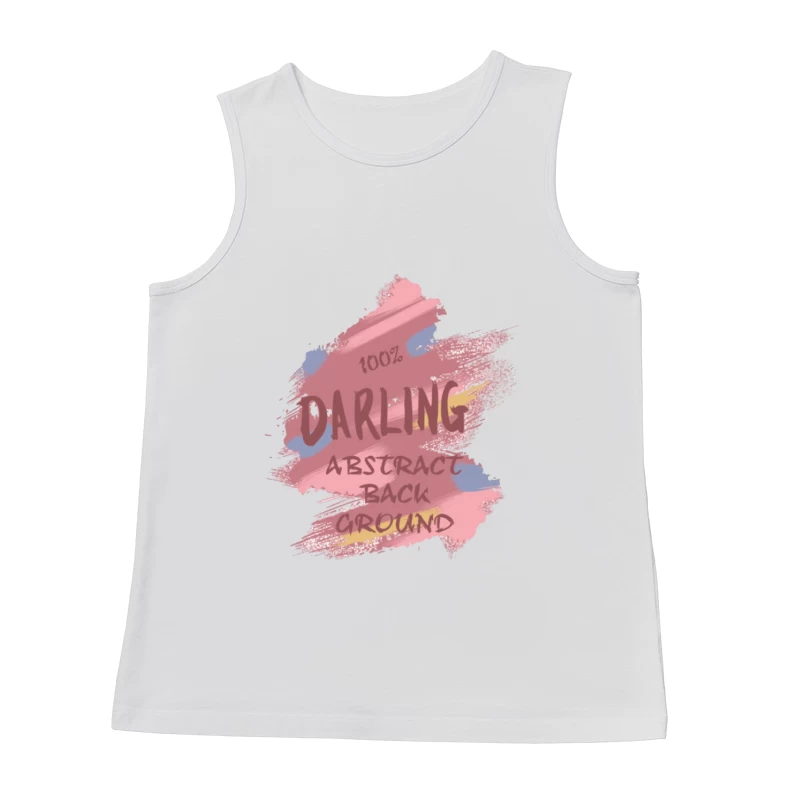 Abstrakte Kunsthintergrund Illustration Herren Tanktops