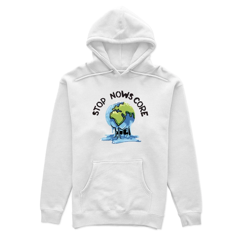 Schmelzende Erde, Umweltschutz, Klimawandel Damen Pullover Hoodie