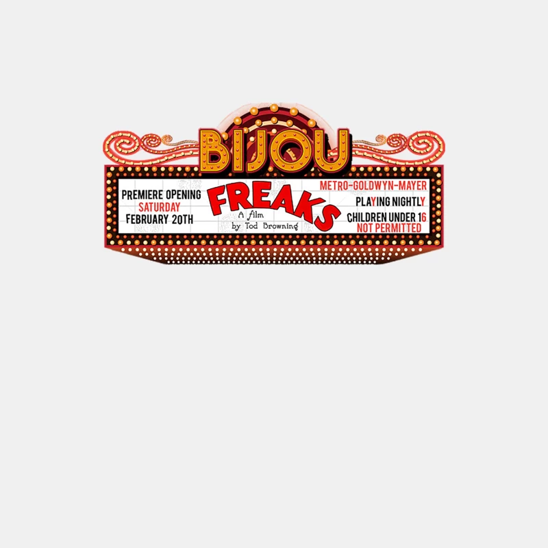 Freaks Marquee Male Tank Top