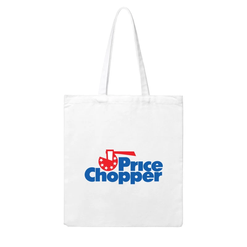 Price Chopper Supermarket Retail Logo Design Cotton Tote Bag