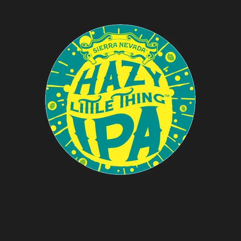 Sierra Nevada's Hazy Little Thing IPA Circular Beer Logo Male Tank Top