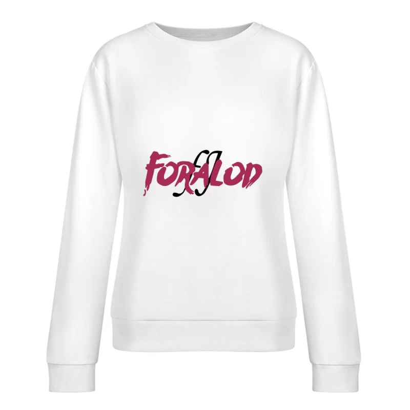 Design de Logo Élégant Femme Sweat-shirt à enfiler