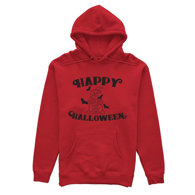 Citrouilles et chauves-souris pour Halloween Femme Sweat à capuche