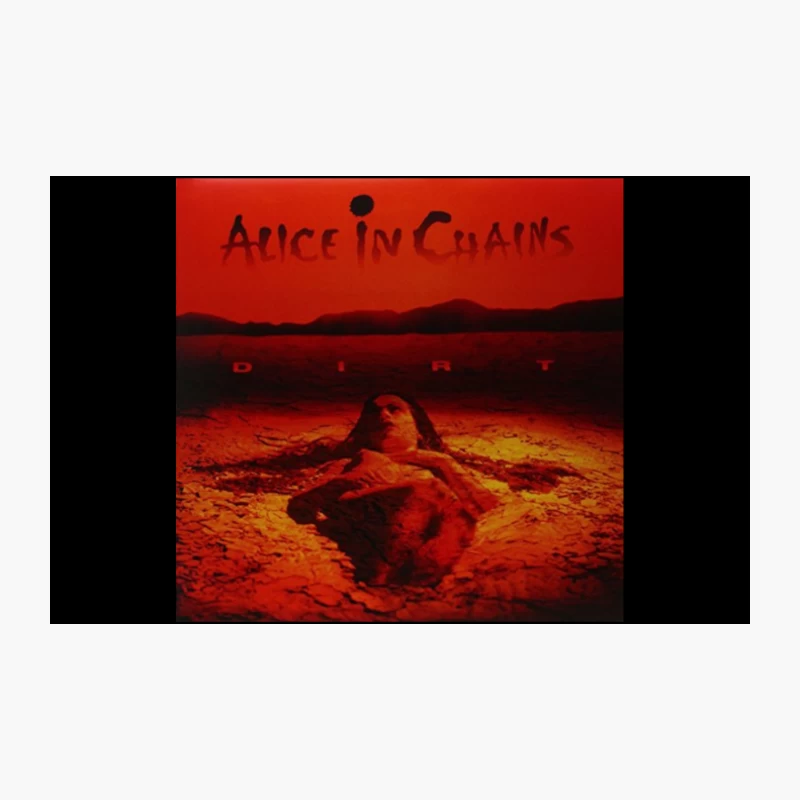 Alice in Chains Dirt Album Cover Dark Grunge Rock Music Travel Mug