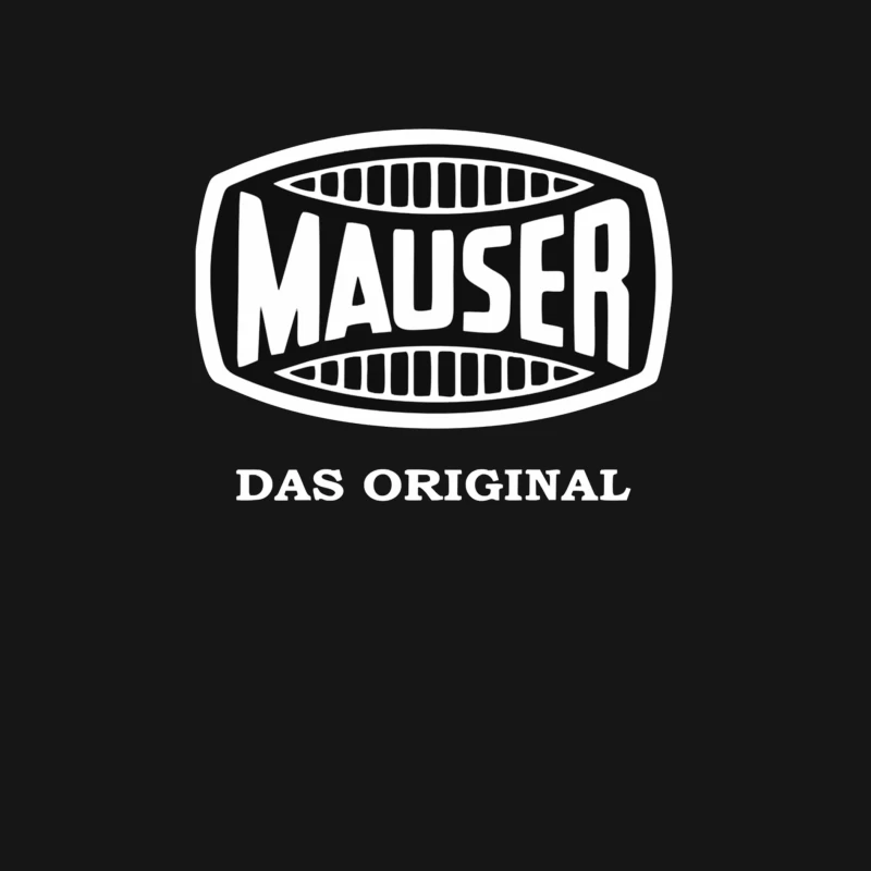 Vintage Mauser Firearms Company Logo with "Das Original" Text Female Long Sleeve T-Shirt