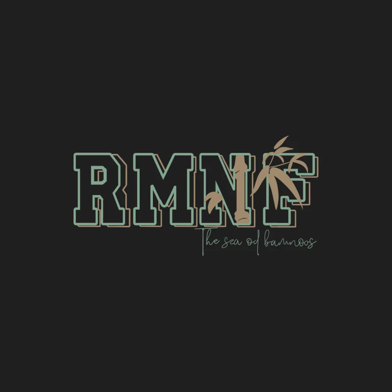 RMNF-Logo mit Bambus und Schriftzug Herren Tanktops