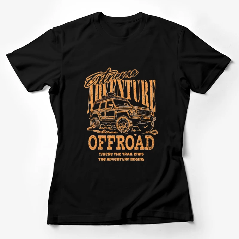 Extremes Offroad-Abenteuer im Gelände Damen T-Shirt