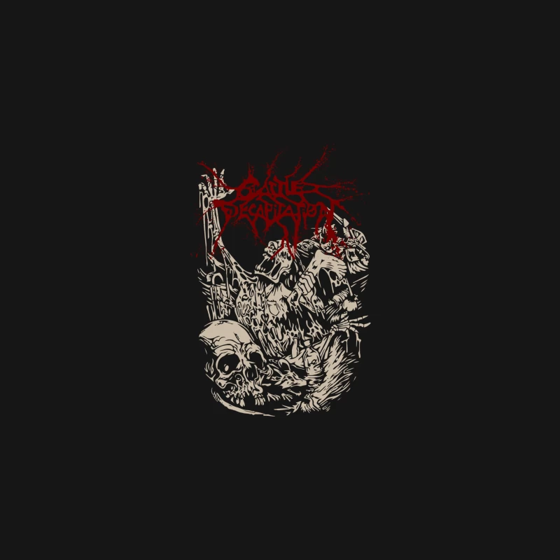 Cattle Decapitation (Alone At The Landfill) Desk Mat