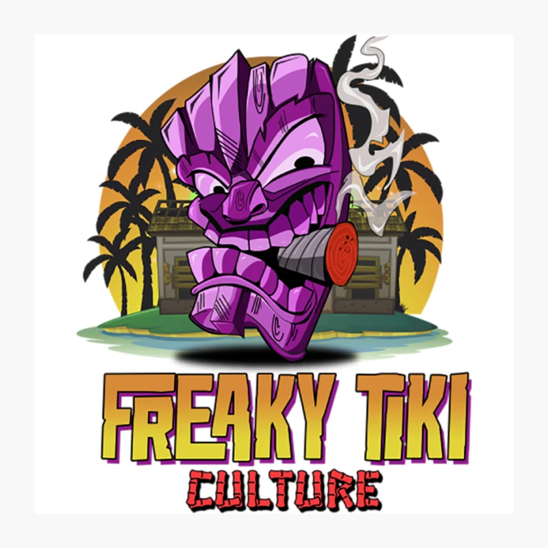 Freaky Tiki Culture Pin