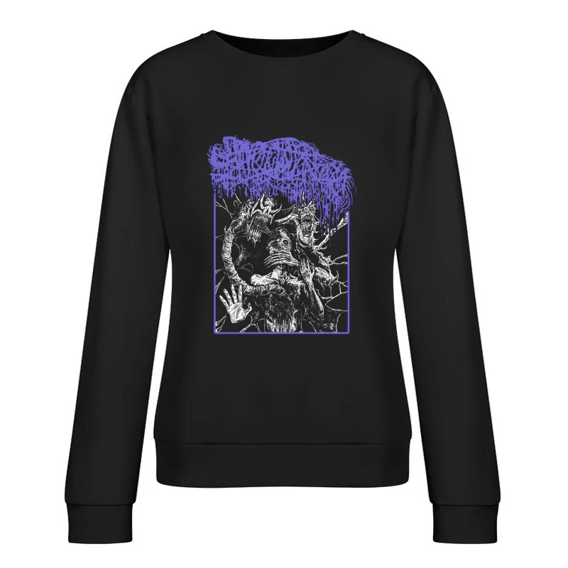 Sanguisugabogg Horror Female Pullover Sweatshirt