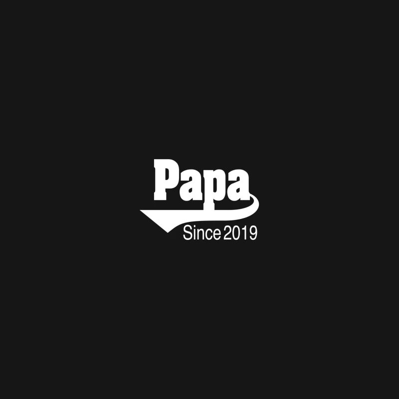 Logo Papa depuis 2019 Femme T-Shirt