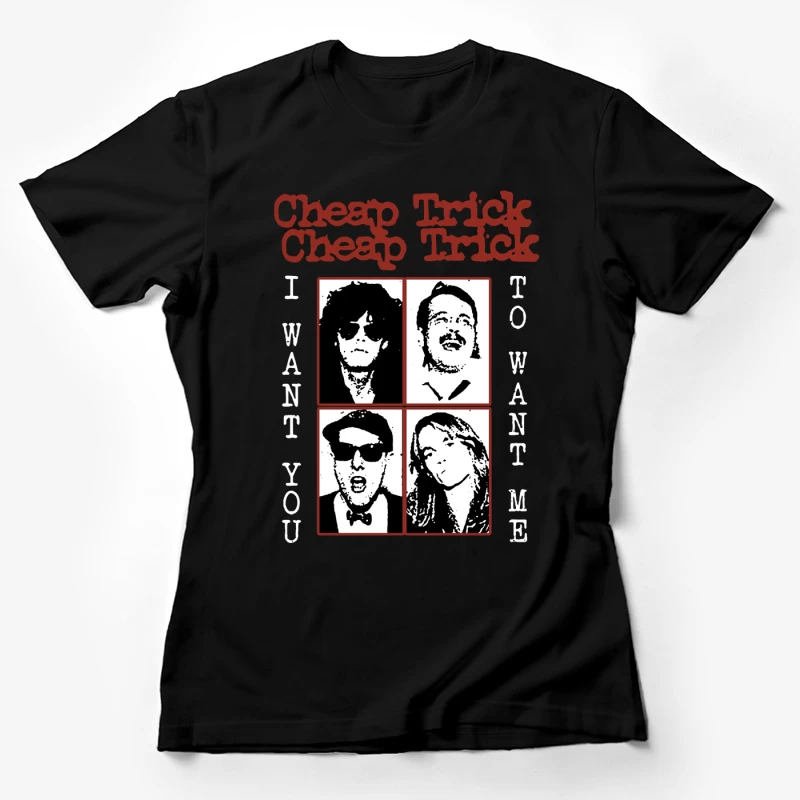 Cheap Trick I Want You Female T-Shirt