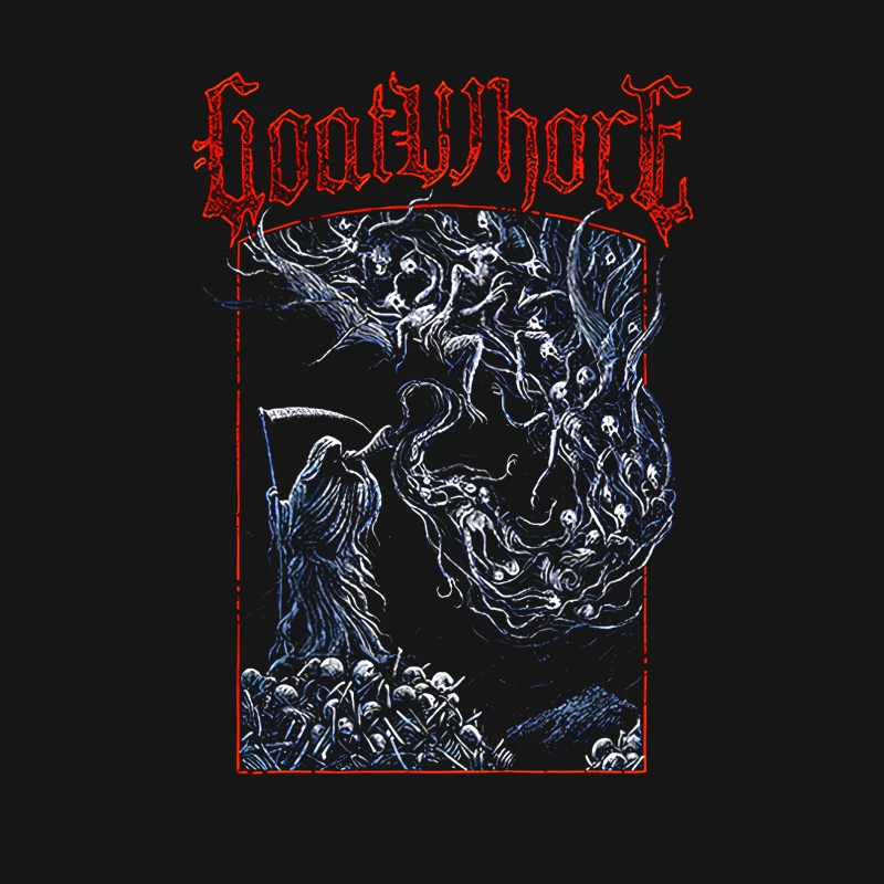 Goatwhore Death Horn Male Long Sleeve T-Shirt