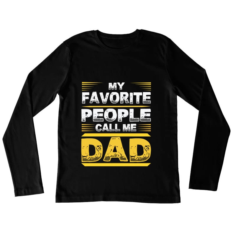 T-shirt Humoristique pour Papa Femme Manches Longues T-Shirt