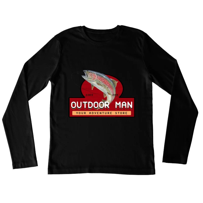 Outdoor Man Mug, Shirts etc. Female Long Sleeve T-Shirt