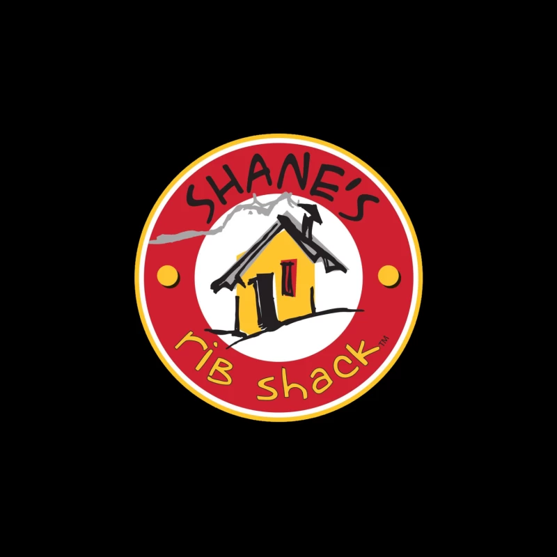 Shane's Rib Shack Throw Pillow