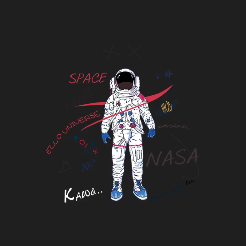 Weltraum-NASA-Astronaut Herren Tanktops
