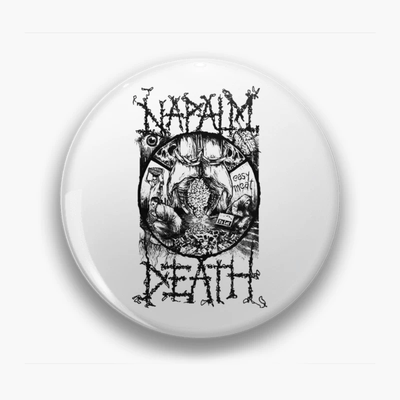 Napalm Death 2 Pin