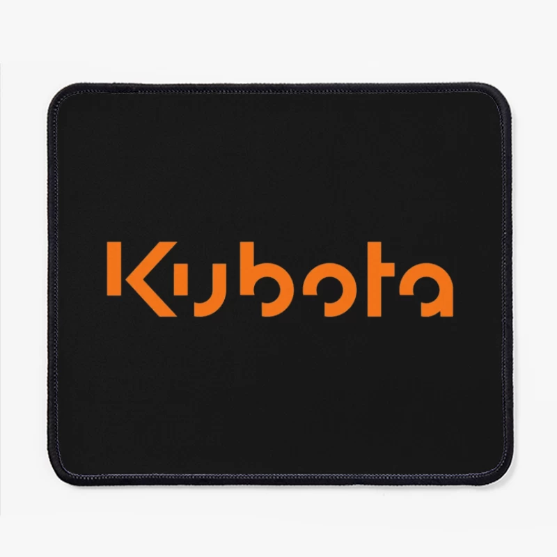 Kubota Corporation Orange Logo Design Mouse Pad