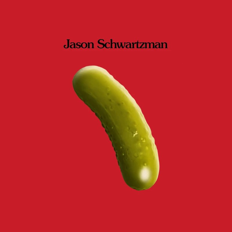 Green Pickle with Jason Schwartzman's Name Female Pullover Hoodie