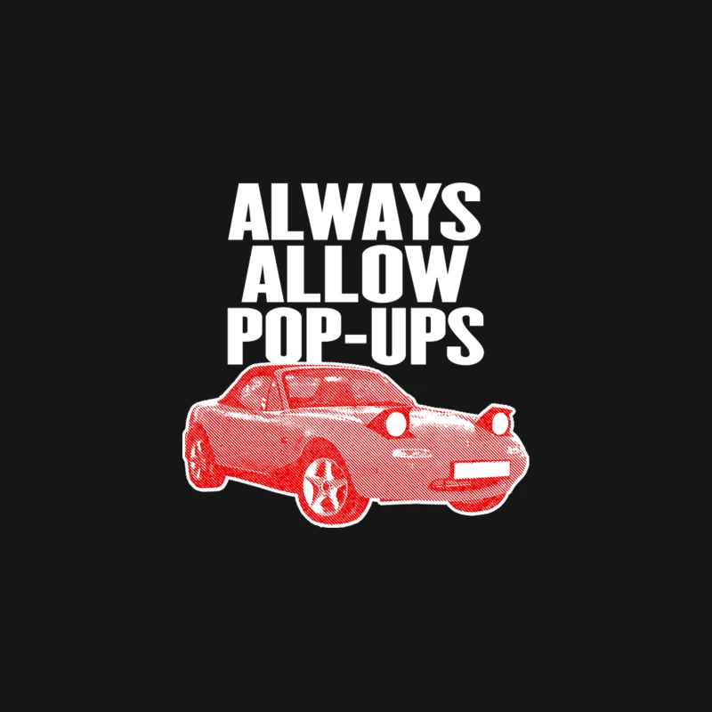 Always Allow Pop-Ups - Mazda Fan Art Design Desk Mat