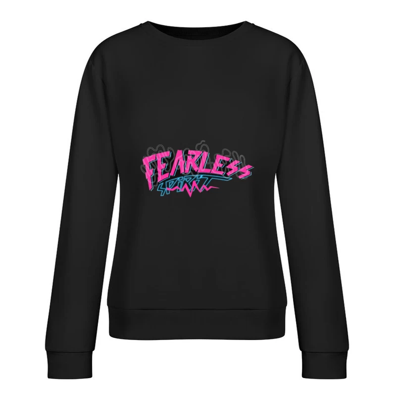 Furchtloser Geist Design Damen Pullover Sweatshirt