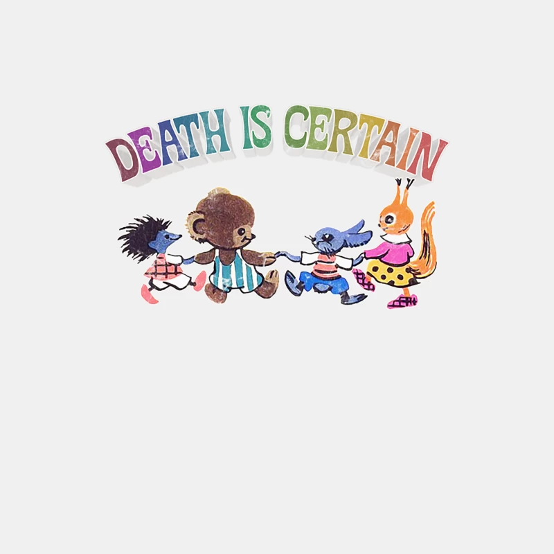 Death Is Certain - Nihilist Design Male Tank Top
