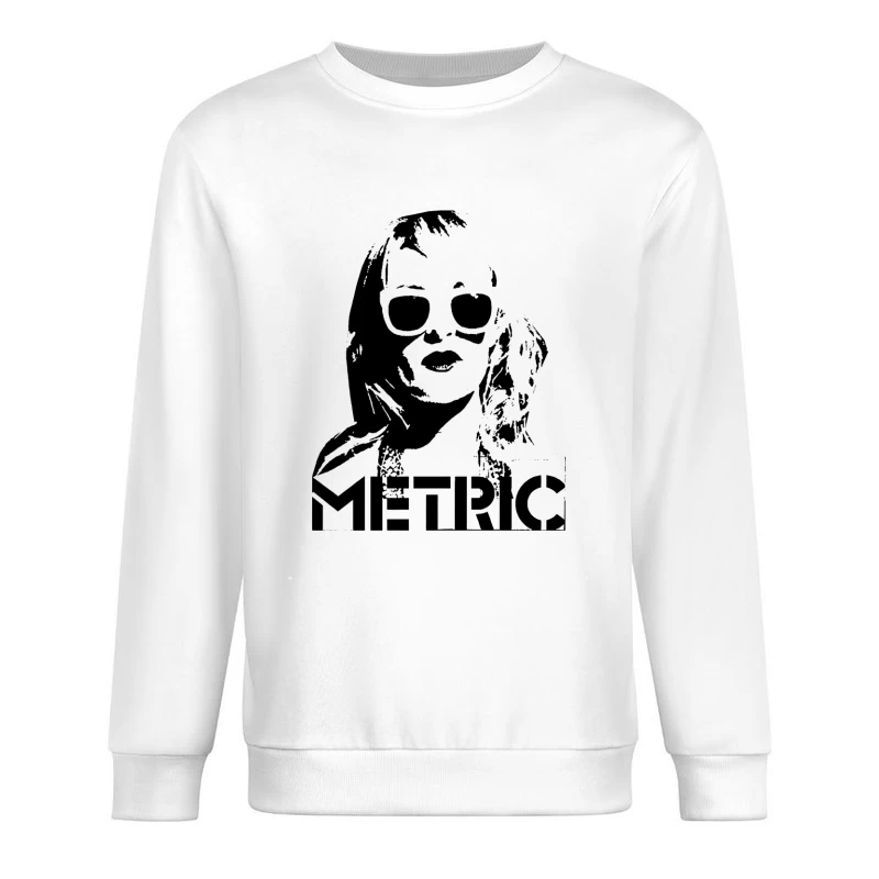 Metric Band Male Pullover Sweatshirt