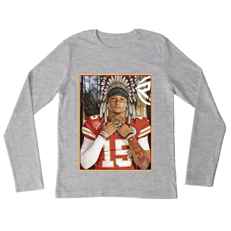 Football - Kansas City Chiefs - Patrick Mahomes - THE CHIEF CHIEF Female Long Sleeve T-Shirt